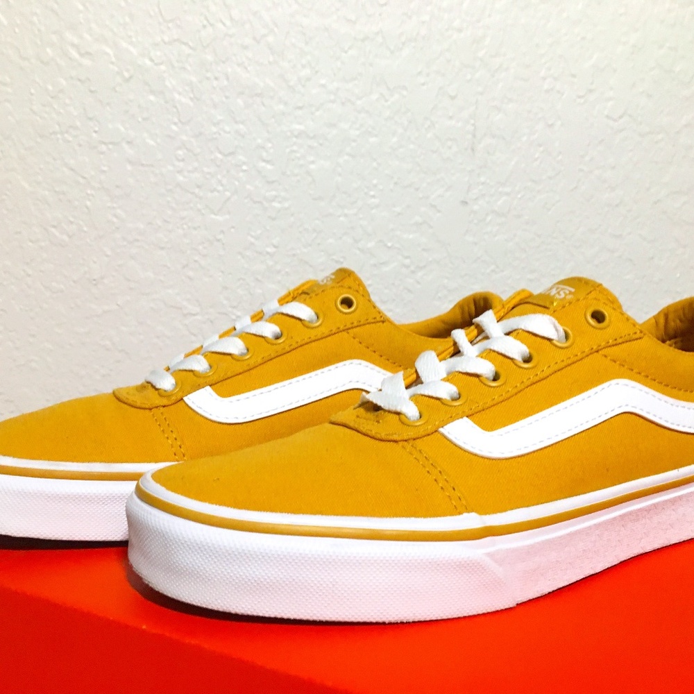 Old School Yellow Vans